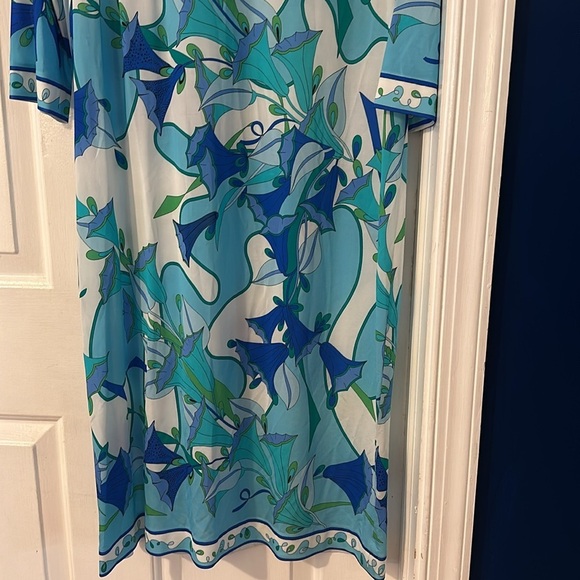 NWT Women’s Averardo Bessi Italian Made Floral Print Dressss Size 12 - Picture 3 of 11